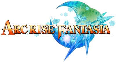Arc Rise Fantasia title screen for Wii